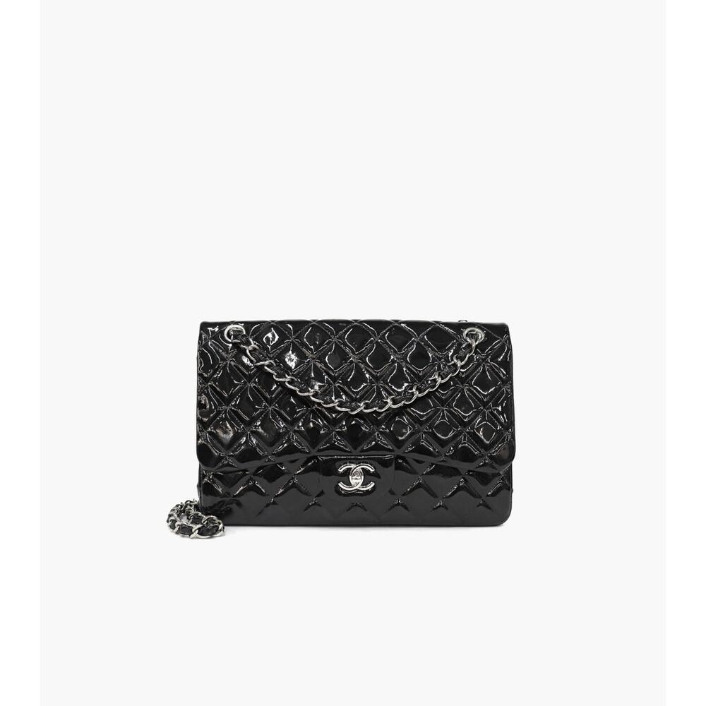 CHANEL Black Pendant Chain Shoulder Bag A-A20422